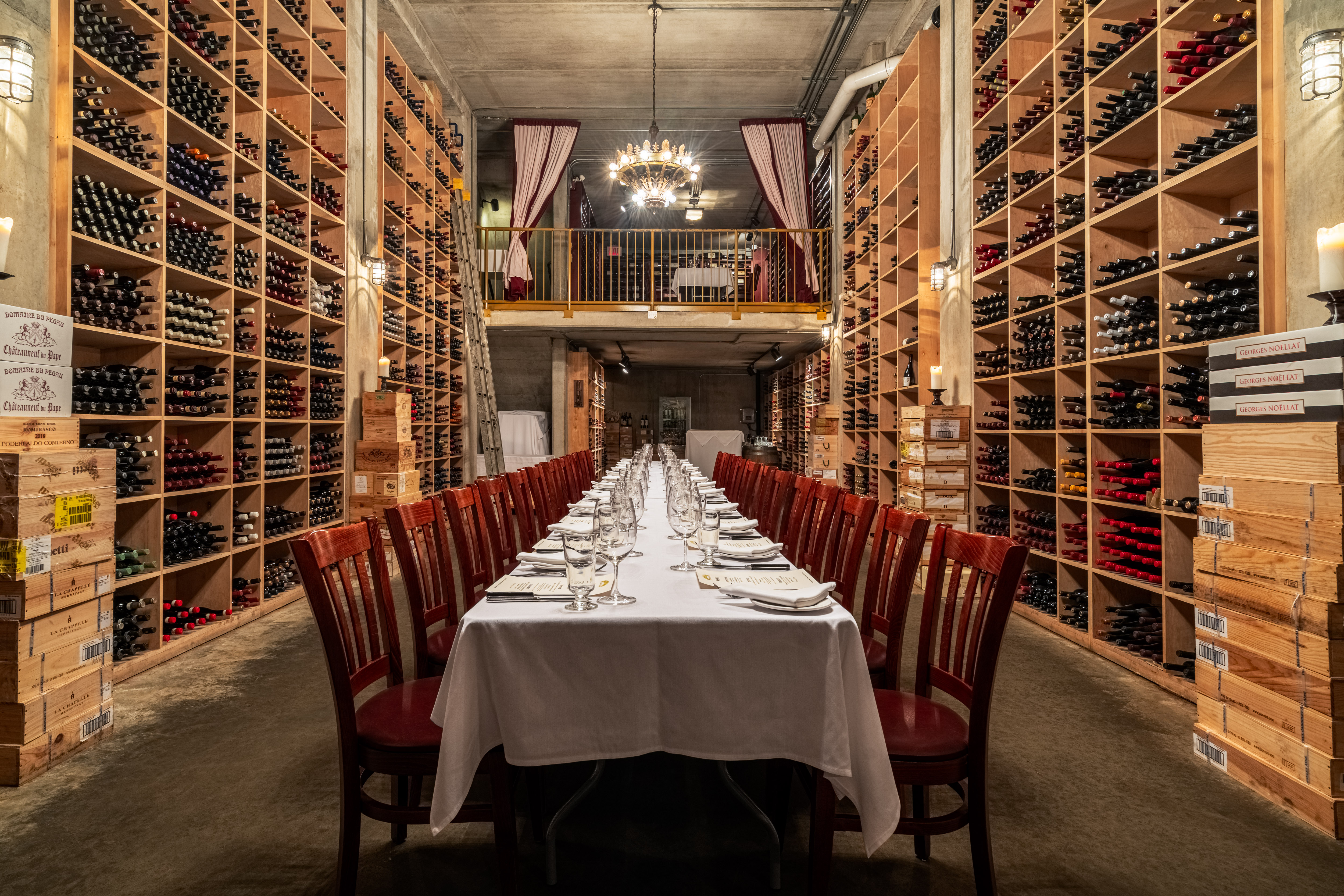 Lower Cellar and Mezzanine